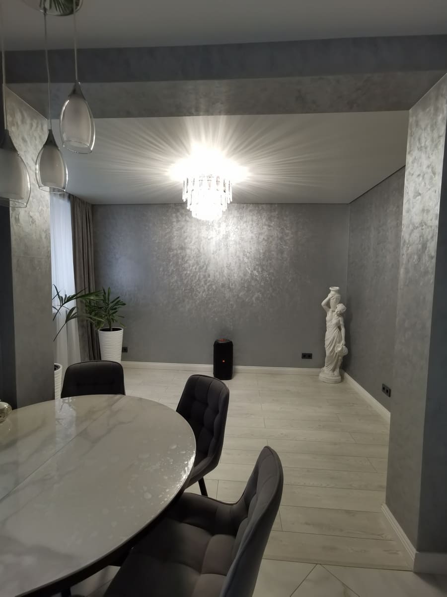 Декоративная штукатурка в интерьере