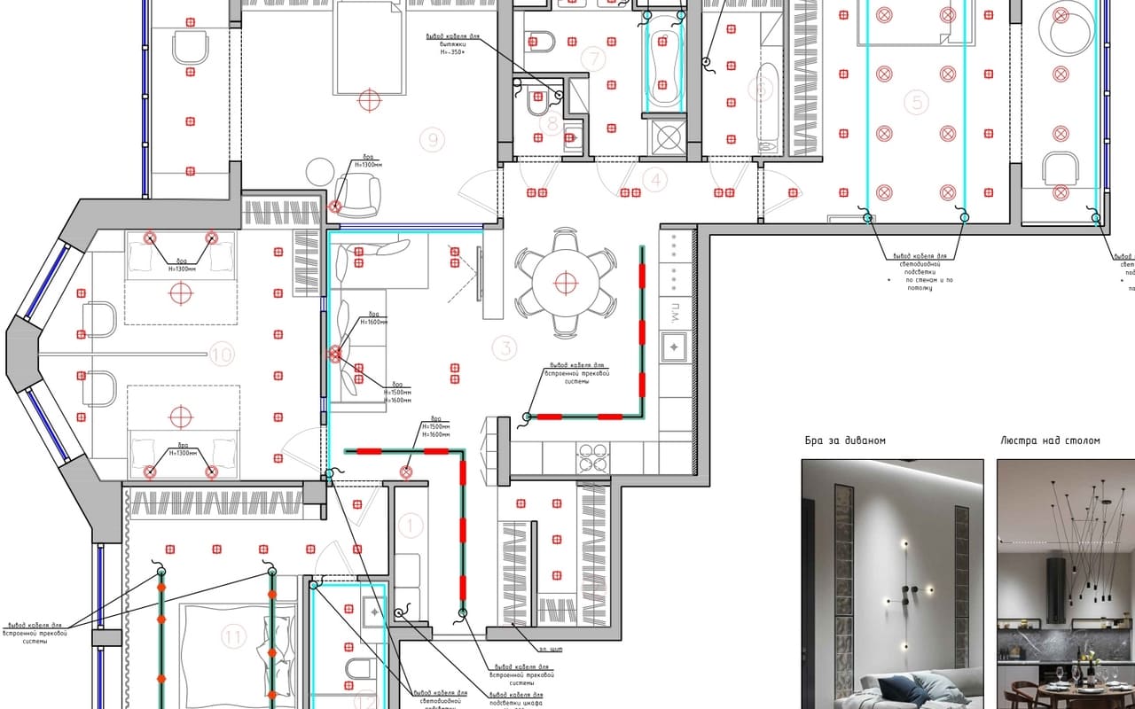 Пример дизайн-проекта квартиры