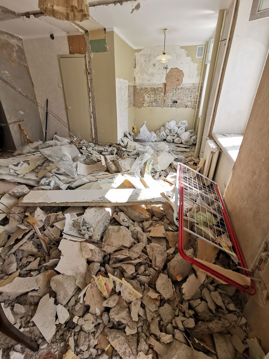 Подготовка помещения к ремонту