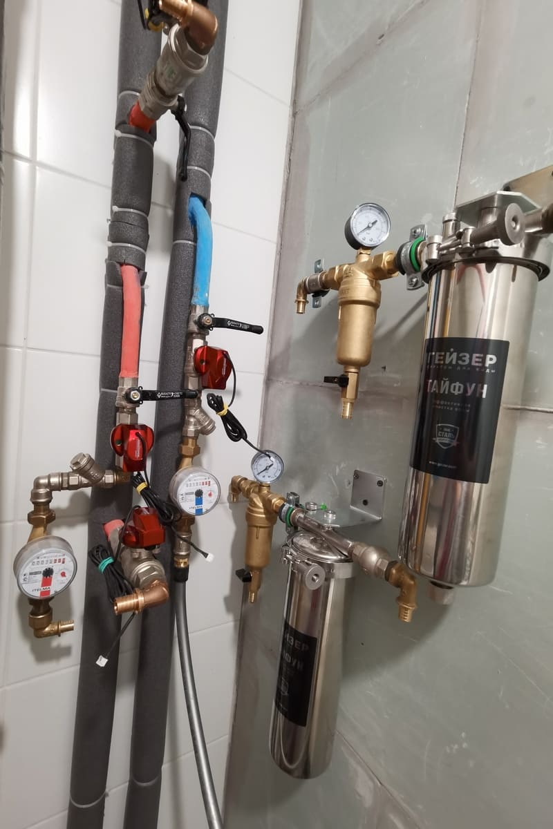 Сантехнические работы в новостройке