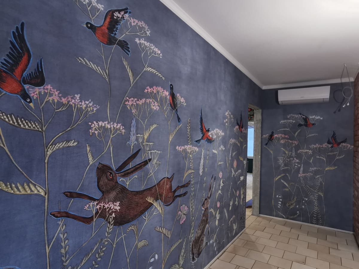 Варианты отделки стен