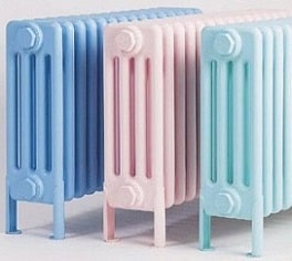 цветные радиаторы на ножках