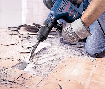 демонтаж плитки