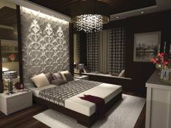 современная отделка стен в квартире фото