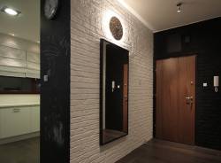 современная отделка стен в квартире фото