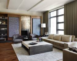 современная отделка стен в квартире фото