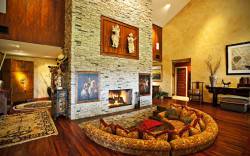 современная отделка стен в квартире фото