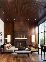 современная отделка стен в квартире фото