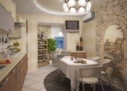 стены на кухне варианты отделки фото