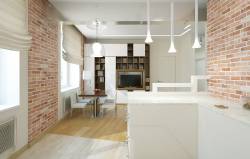 стены на кухне варианты отделки фото