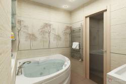 ванная 170х170 после ремонта