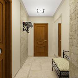 ремонт в прихожей фото с узким коридором