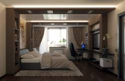 ремонт спальни дизайн фото реальные в квартире