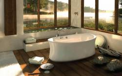 красивый ремонт в ванной комнате