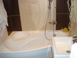 ремонт ванной комнаты фото малых размеров