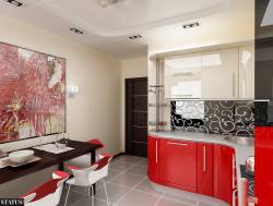 ремонт кухни 9 кв м