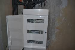 монтаж слаботочного щита в доме