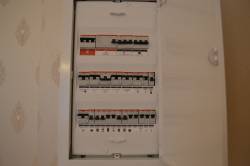 монтаж силового щита