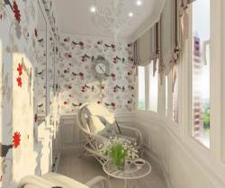 отделка лоджий фото дизайн