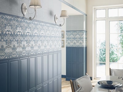 Керамическая плитка Лувр синий