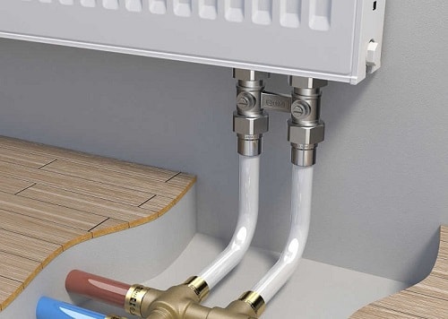 Радиатор с Multiflex Rehau