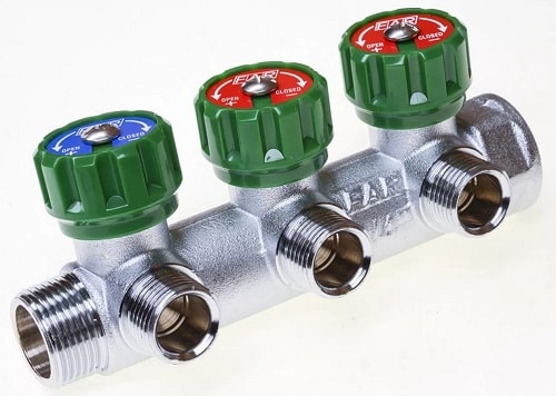 Подключение коллектора водоснабжения