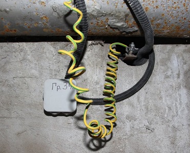 подключение заземления дома