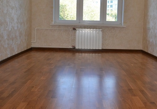 Новый пол после ремонта