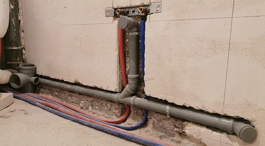 канализация в ванной