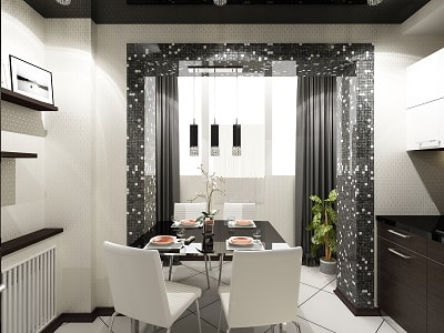 ремонт балкона кухни без остекления