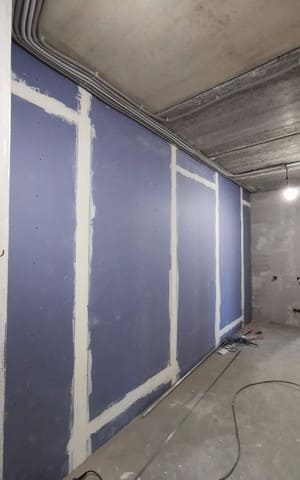 Расшивка гипсокартонных стыков