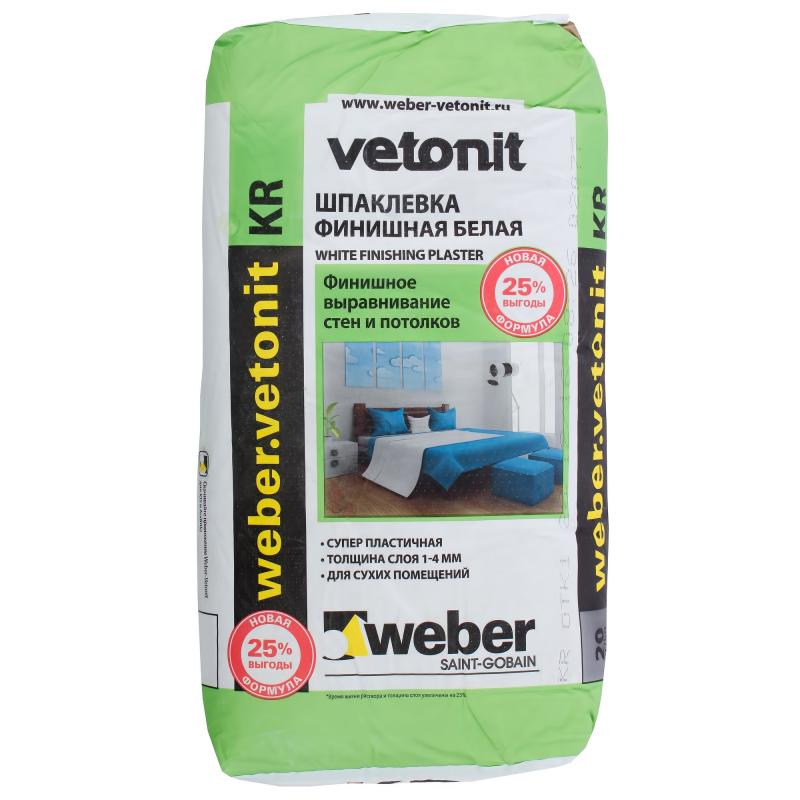 Шпаклёвка полимерная финишная Weber Vetonit