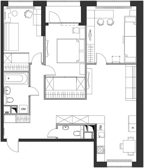cмета на ремонт квартиры образец 