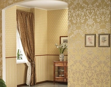 текстильные обои