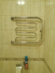 установка полотенцесушителя