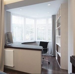 внутренняя отделка балкона с остеклением