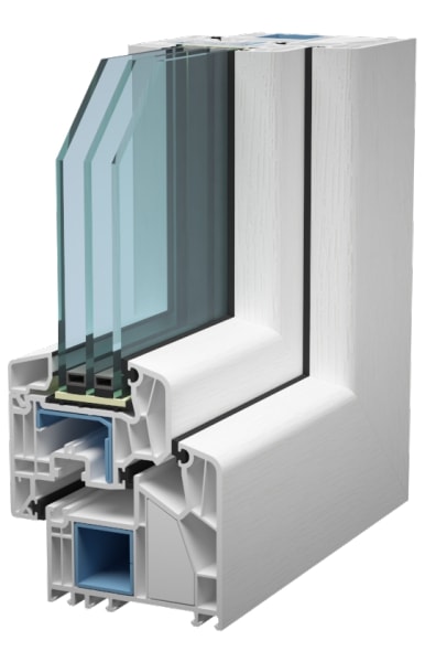 высококачественные энергоэффективные пластиковые окна серия alphaline
